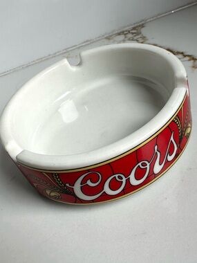 Vintage Coors Light ashtray